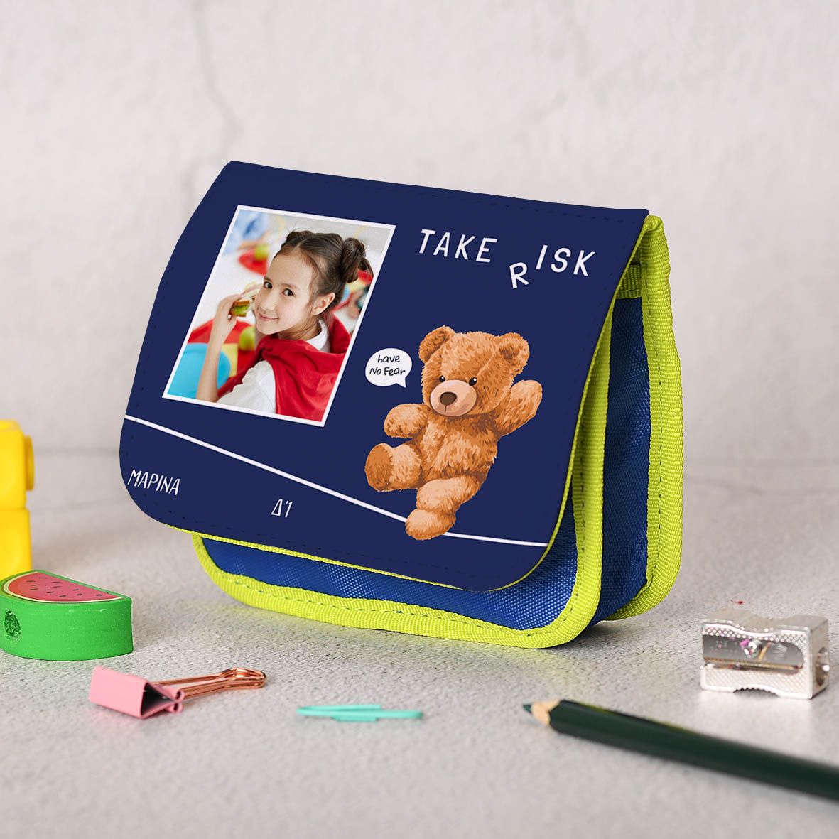 Take Risk - Πορτοφόλι Παιδικό - Πράσινο/Μπλε