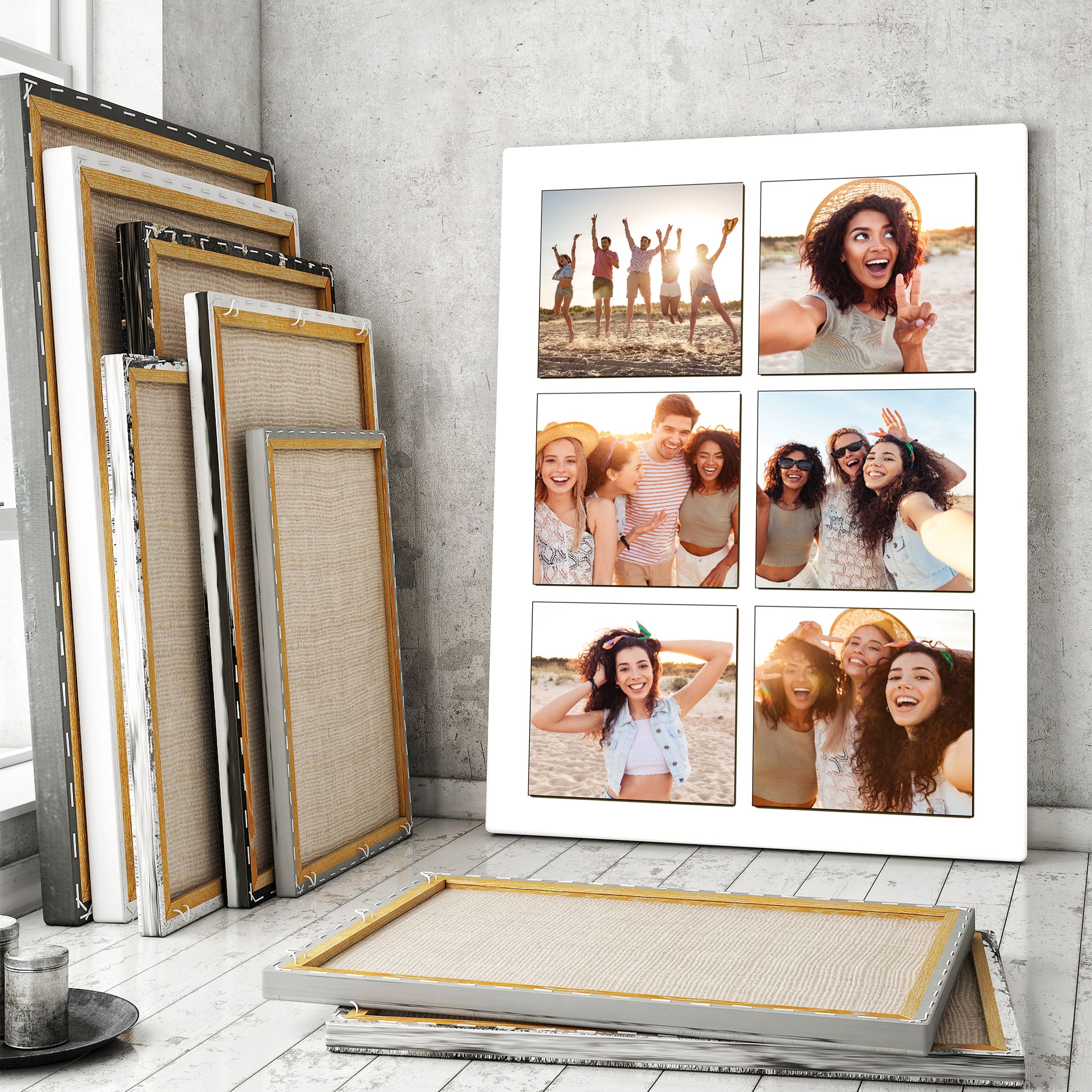 Κολάζ Φωτογραφιών - Καμβάς