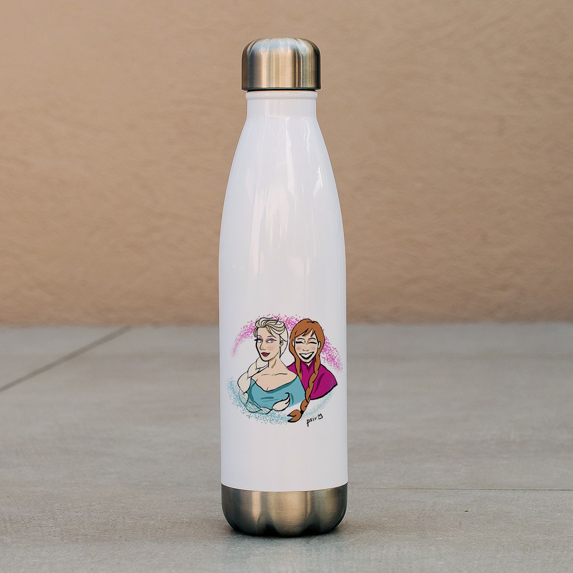 Elsanna - Μπουκάλι Θερμός 500ml - Λευκό