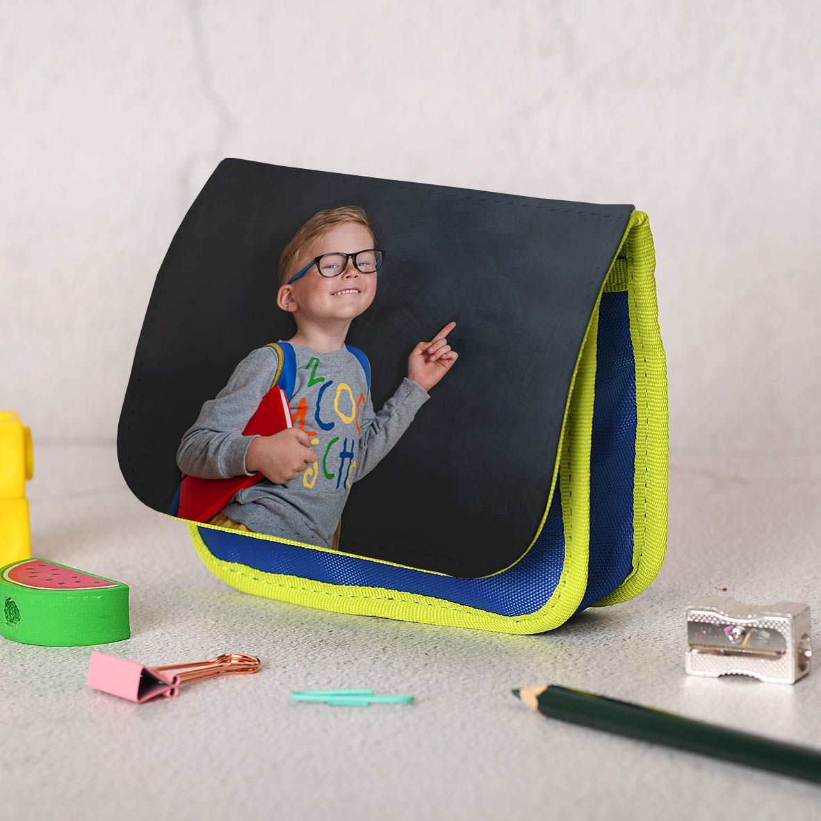 Photo Theme - Πορτοφόλι Παιδικό - Πράσινο/Μπλε