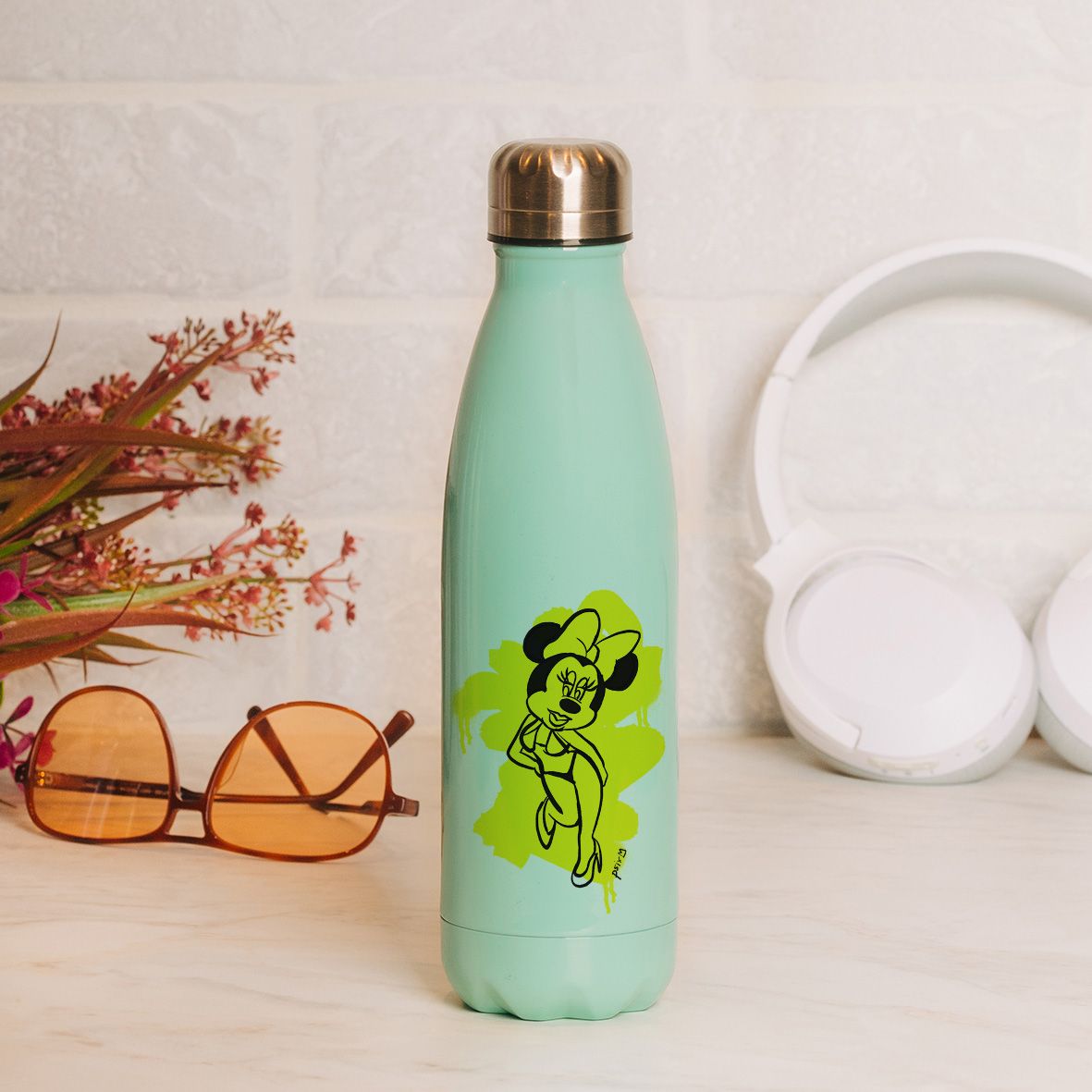 Bikinie Mouse - Μπουκάλι Θερμός 500ml - Μέντα