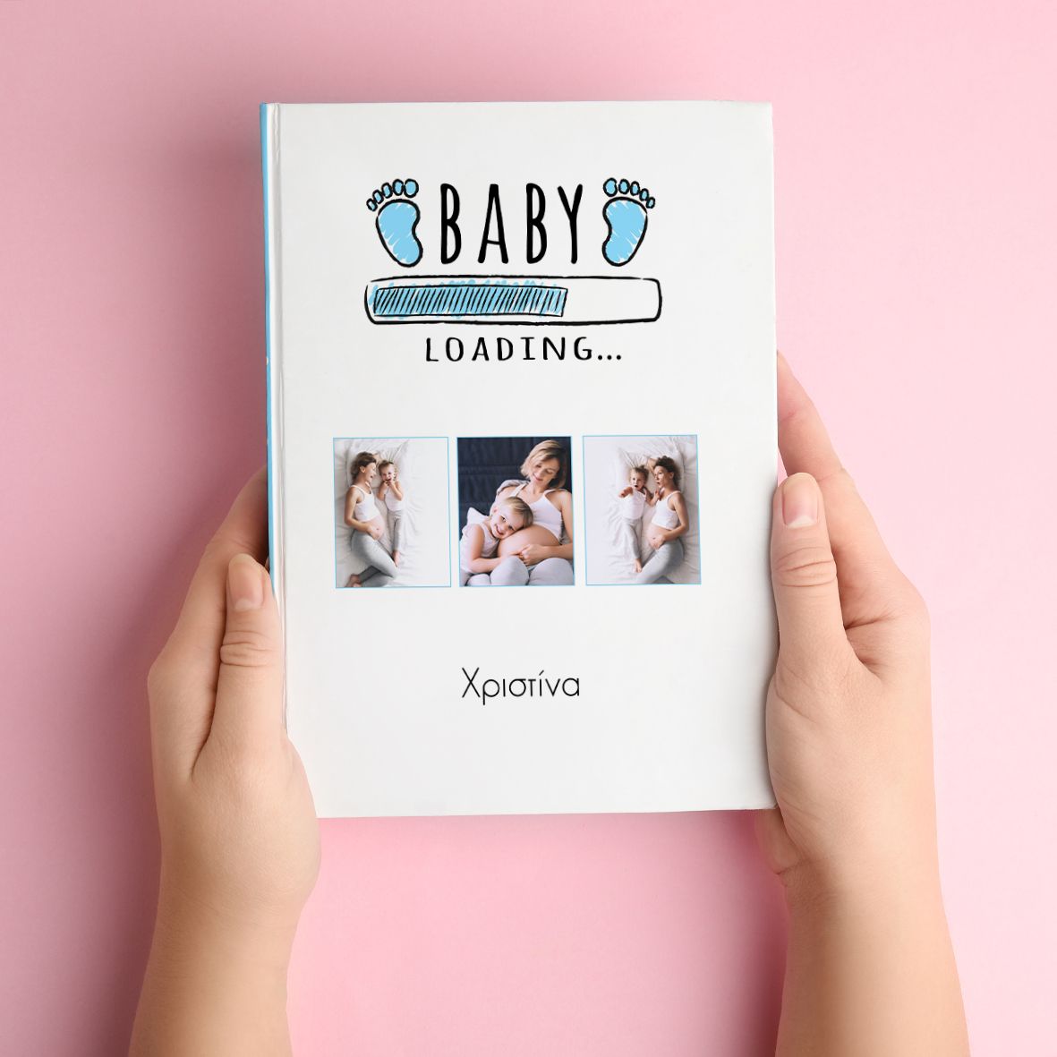 Baby Boy Loading - Premium Photobook