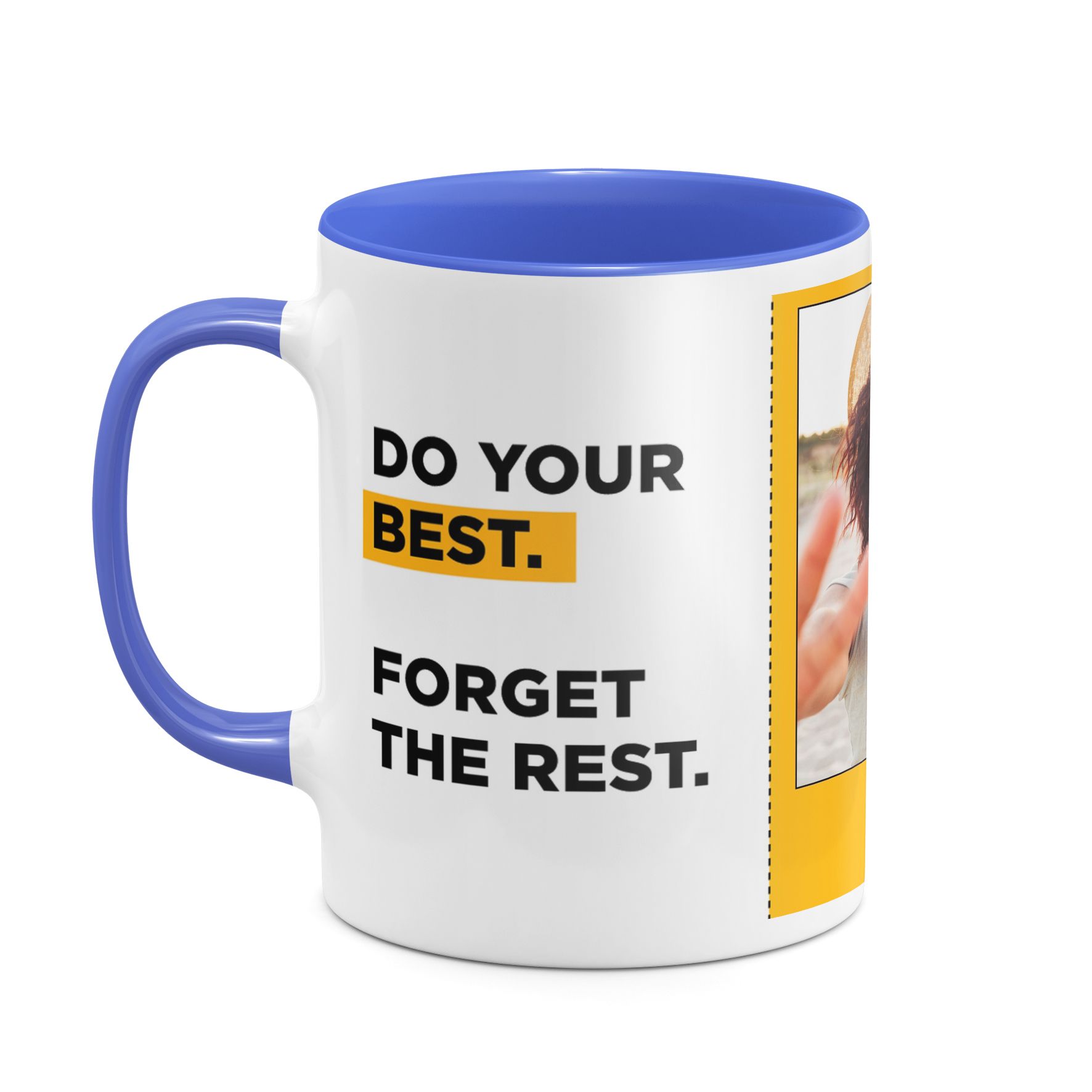 Do Your Best, Forget The Rest - Κούπα - Μπλε