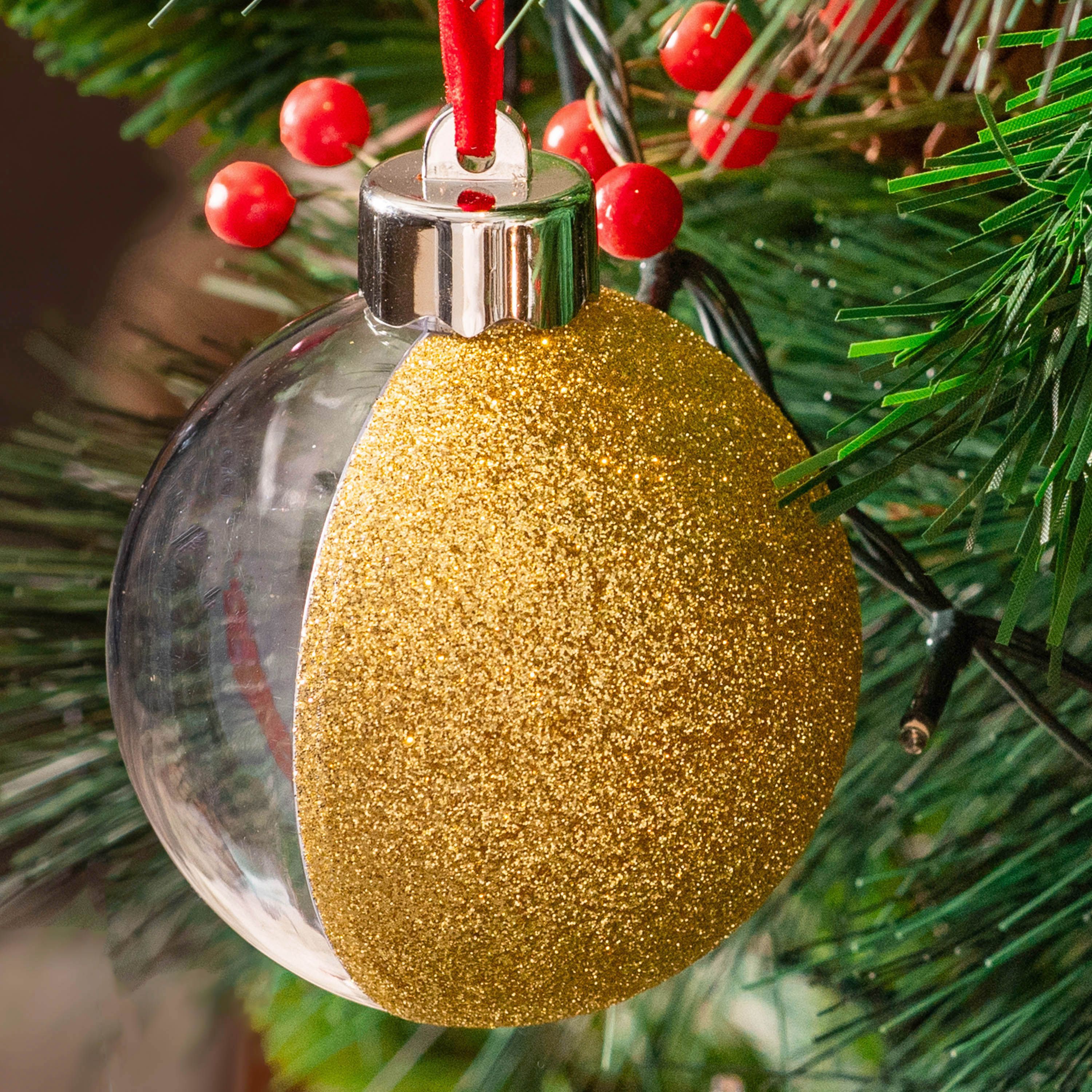 Χρυσή Χριστουγεννιάτικη Μπάλα