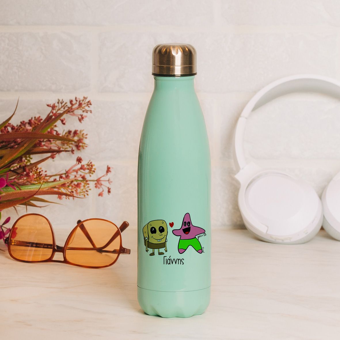 Best Friends Forever - Μπουκάλι Θερμός 500ml - Μέντα