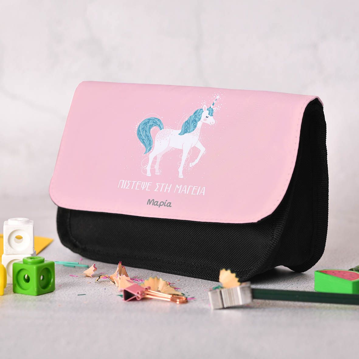 Believe In Magic - Κασετίνα Υφασμάτινη - Μαύρο