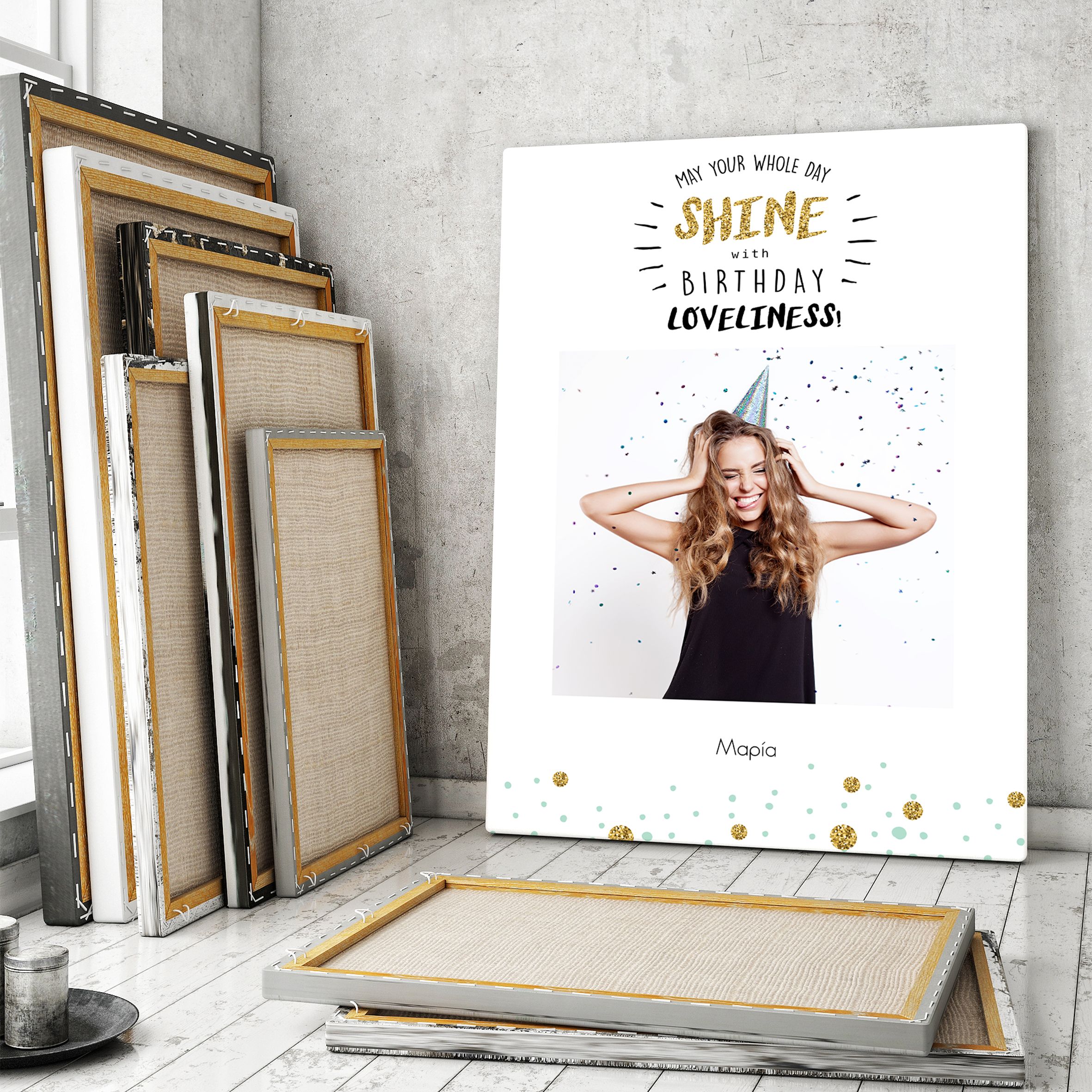 Shine with Birthday Loveliness - Καμβάς