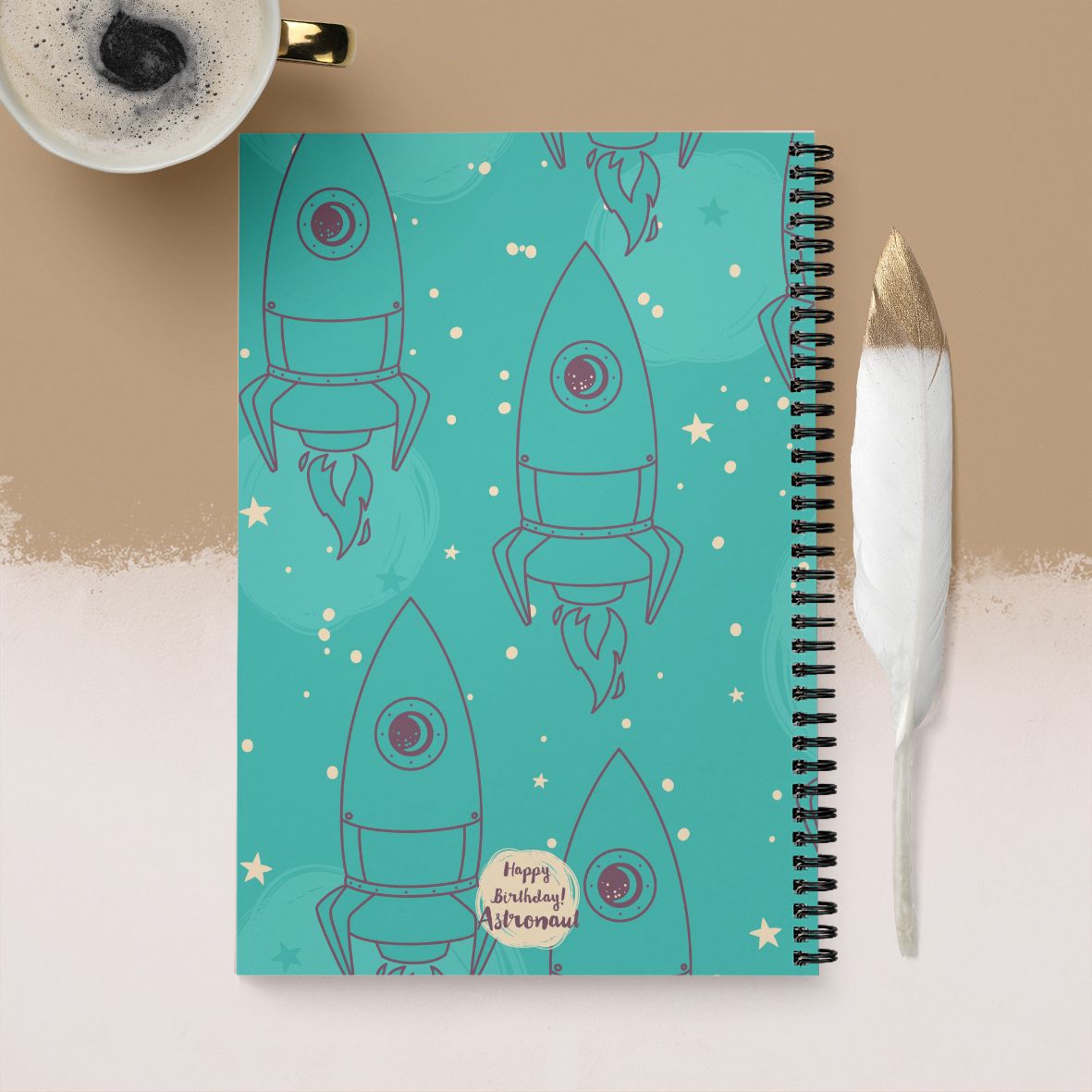 Happy Birthday Astronaut - Σημειωματάριο