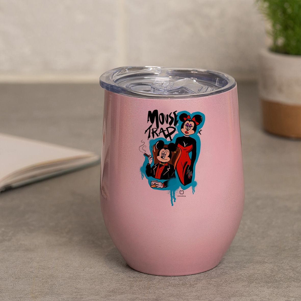 Mouse Trap - Κούπα Θερμός 355ml - Ροζ
