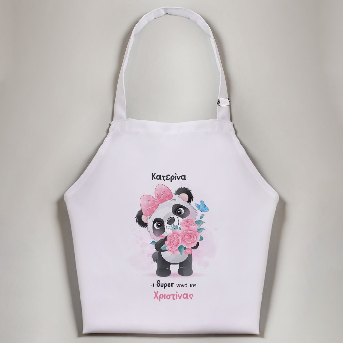 Ροζ Πάντα - Ποδιά Νονάς