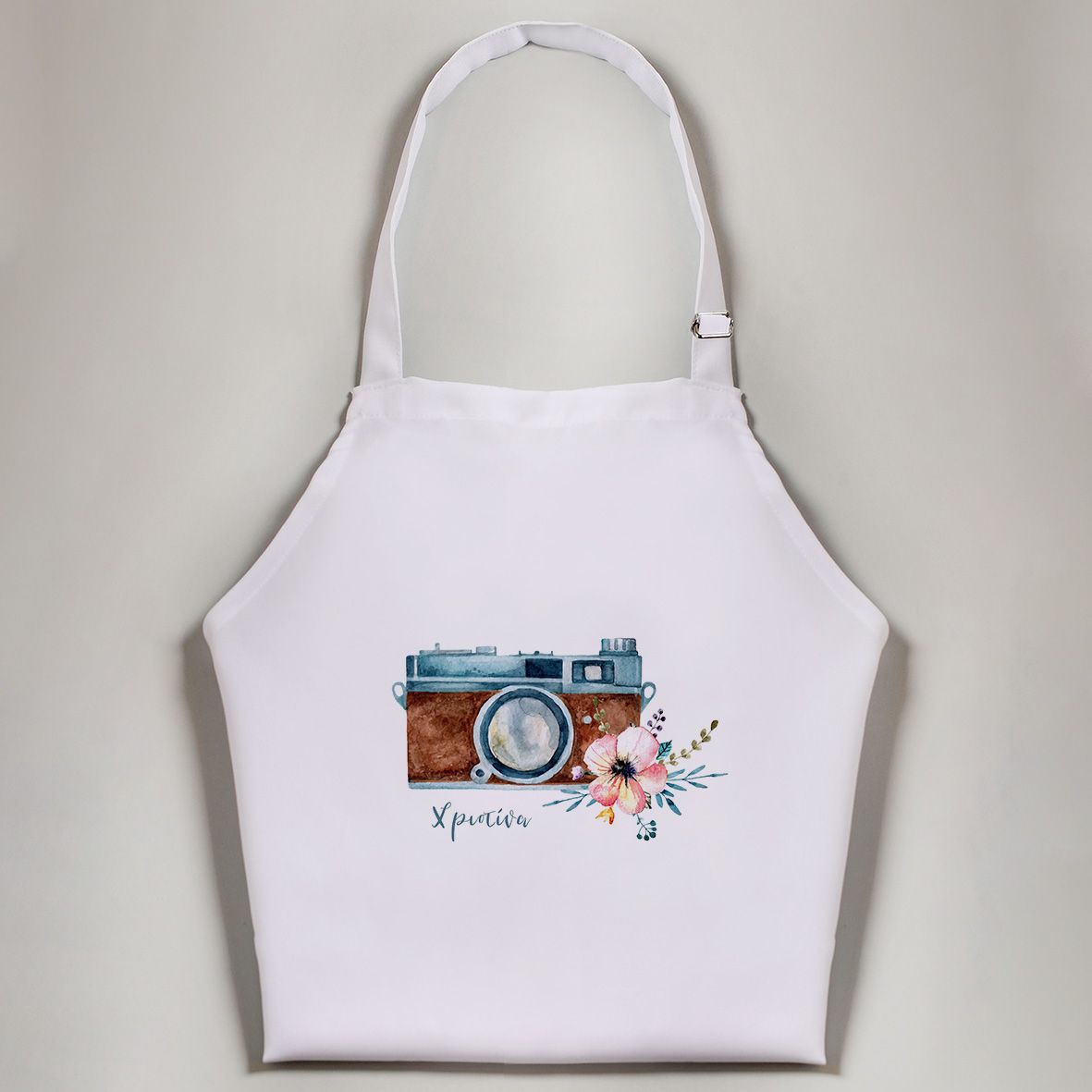 Φωτογραφική Κάμερα - Ποδιά Νονάς