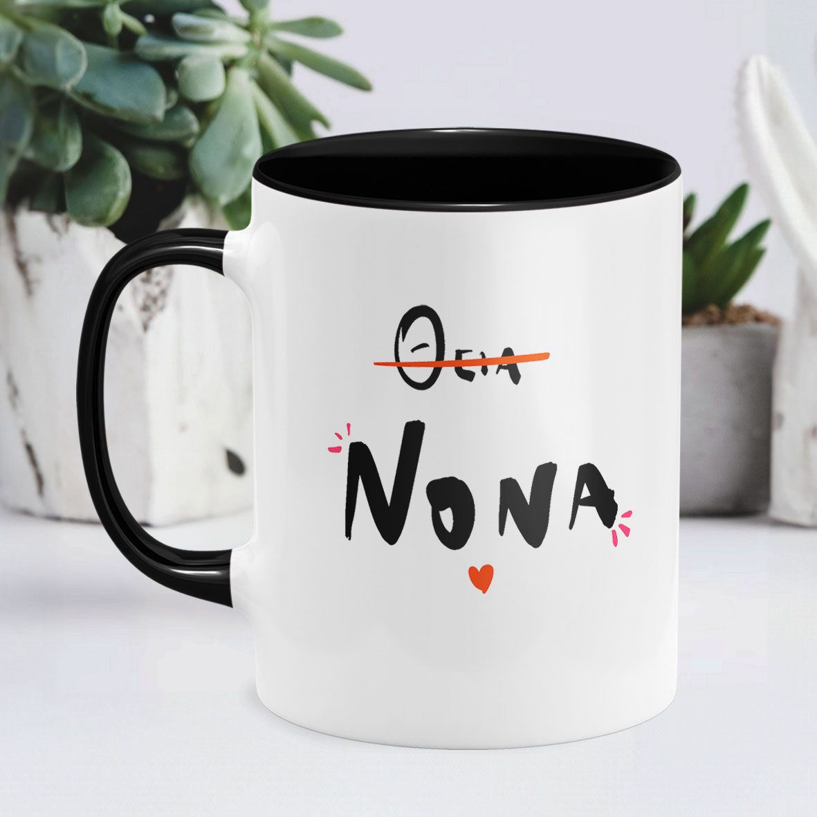 Θεία Νονά - Κούπα - Μαύρο