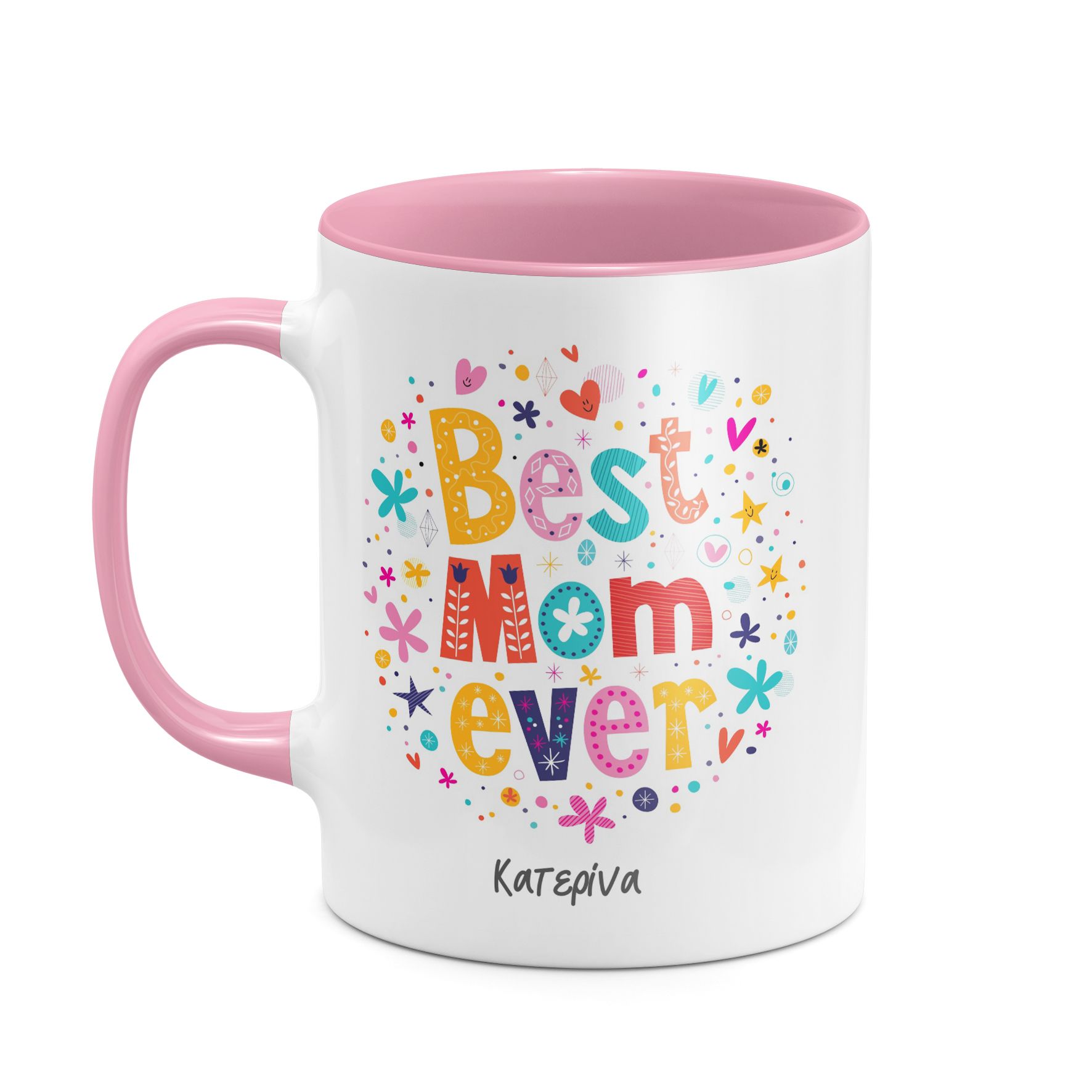 Best Mom - Κούπα - Ροζ