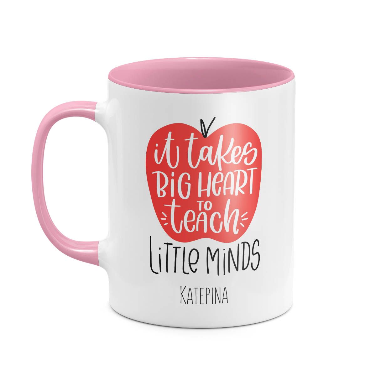 Apple Teacher - Κούπα - Ροζ