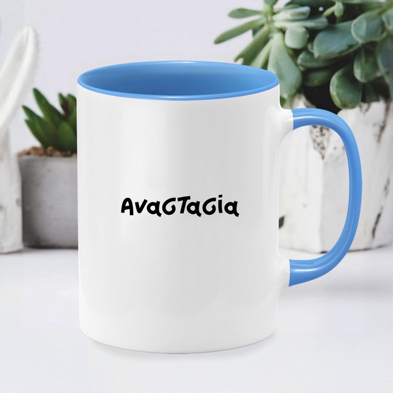 Γιαγιά = Μαμά² - Κούπα - Μπλε