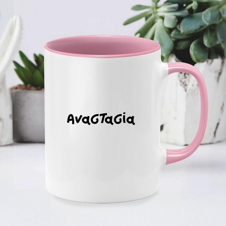 Γιαγιά = Μαμά² - Κούπα - Ροζ