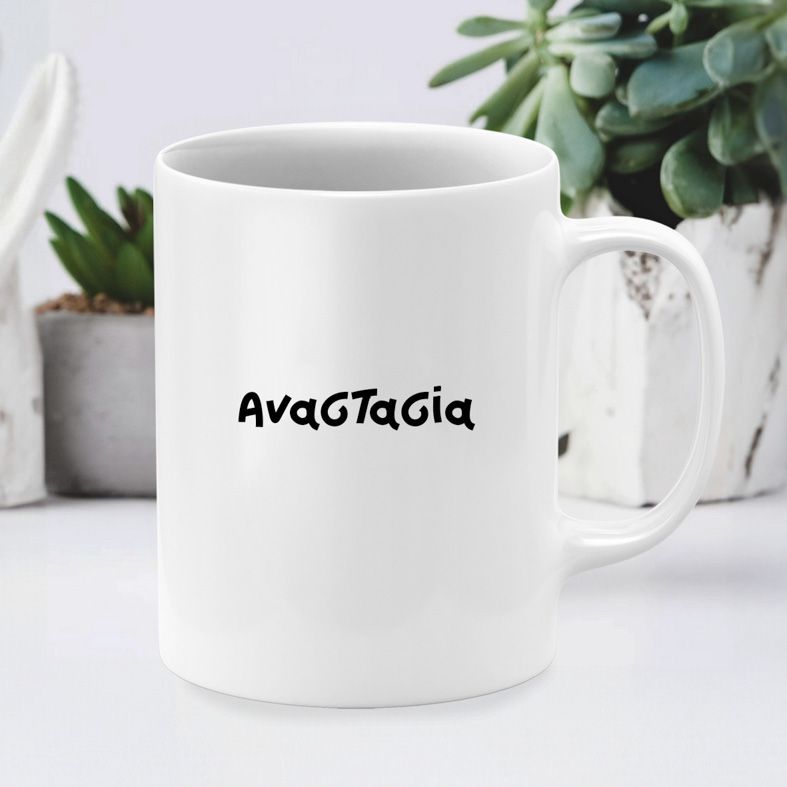 Γιαγιά = Μαμά² - Κούπα - Λευκό