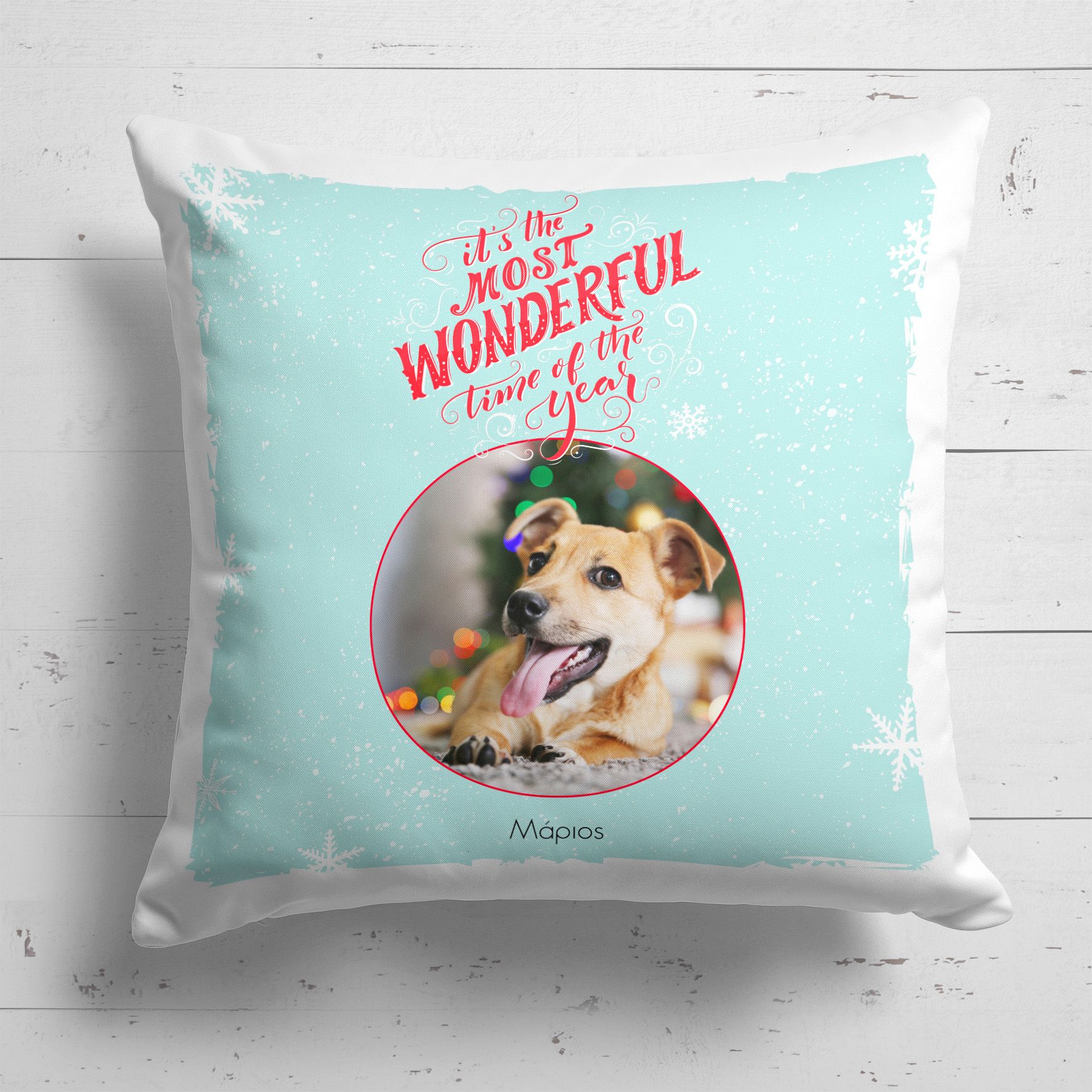 Wonderful Time - Μαξιλάρι Με Γέμιση