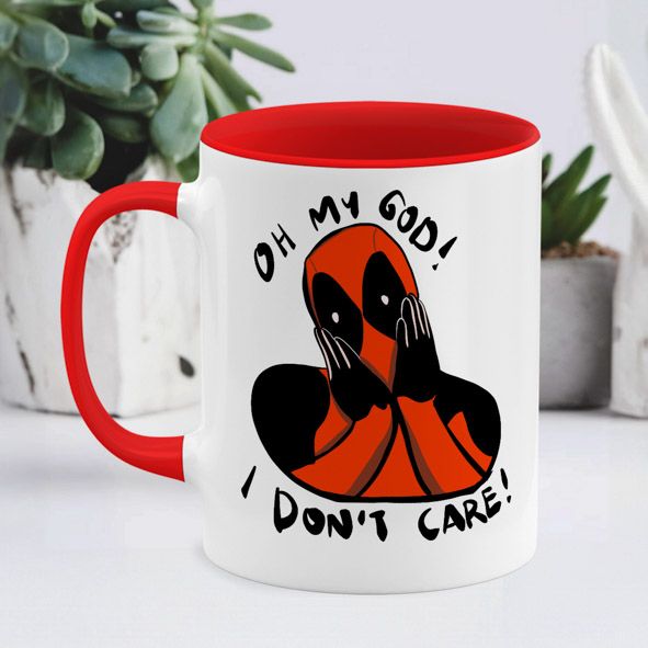 Oh My God I Dont Care - Κούπα deapool - Κόκκινο