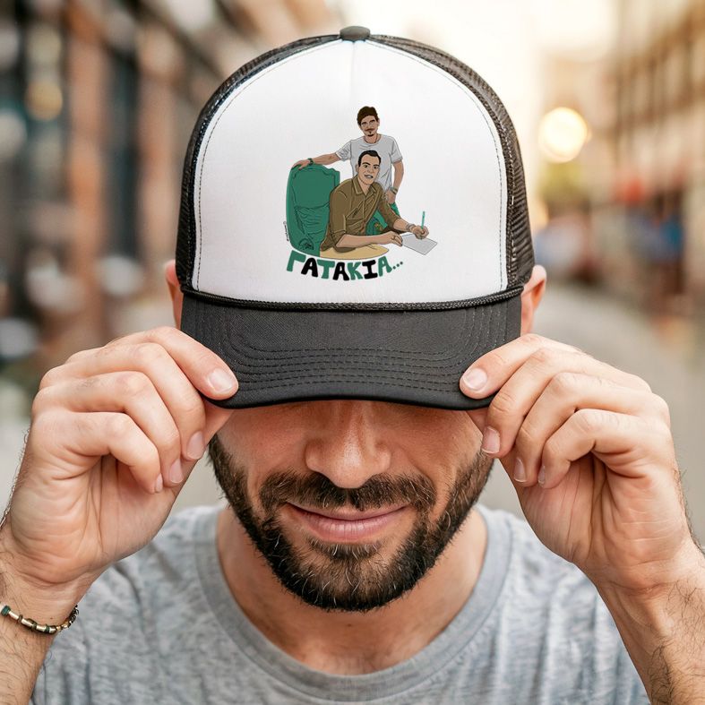 DPG7000 X Σλούκας- "ΓΑΤΑΚΙΑ" - Καπέλο Trucker MemoryBox - Μαύρο