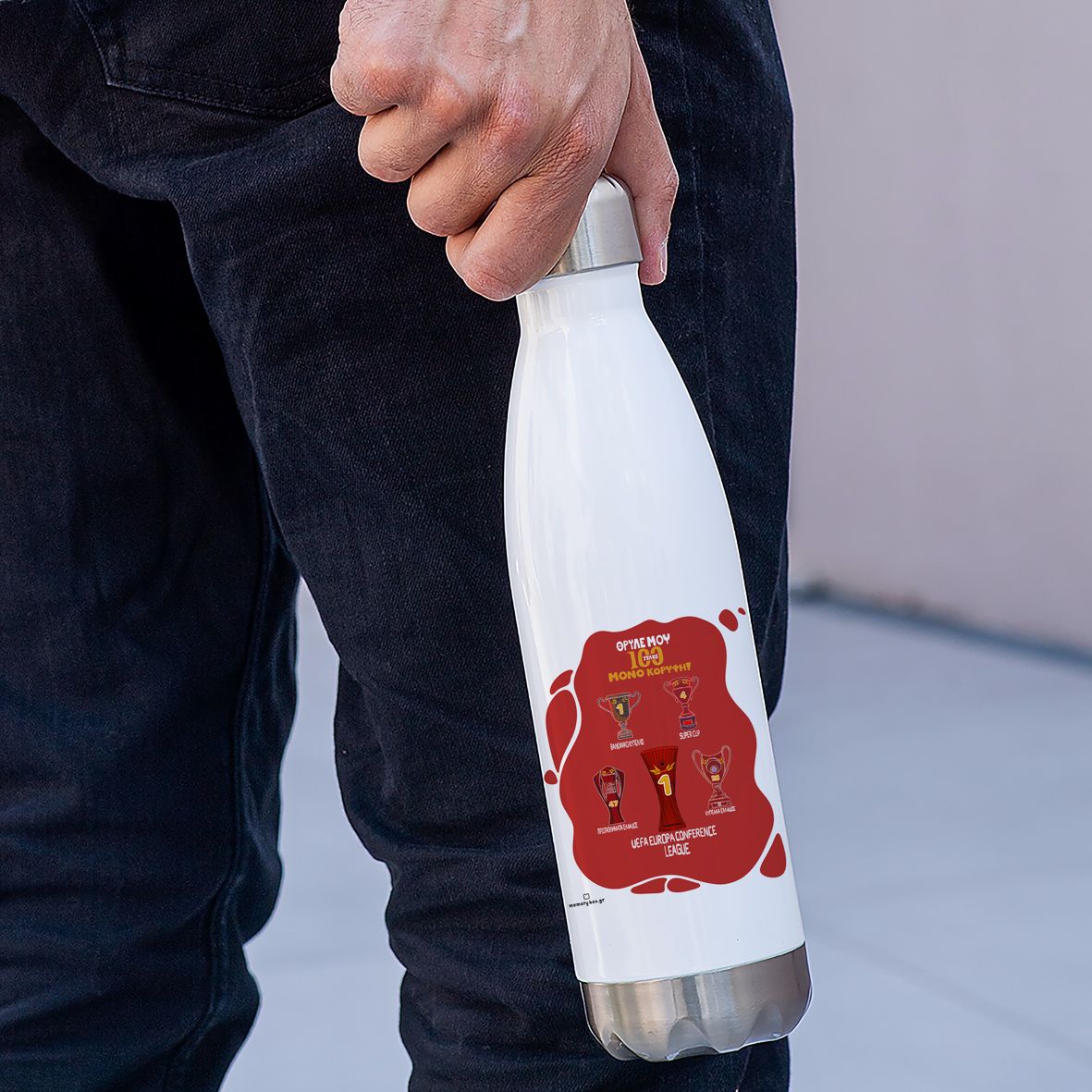 100 Χρόνια Θρύλος 82 Κύπελλα Δόξας! - Μπουκάλι Θερμός 500ml