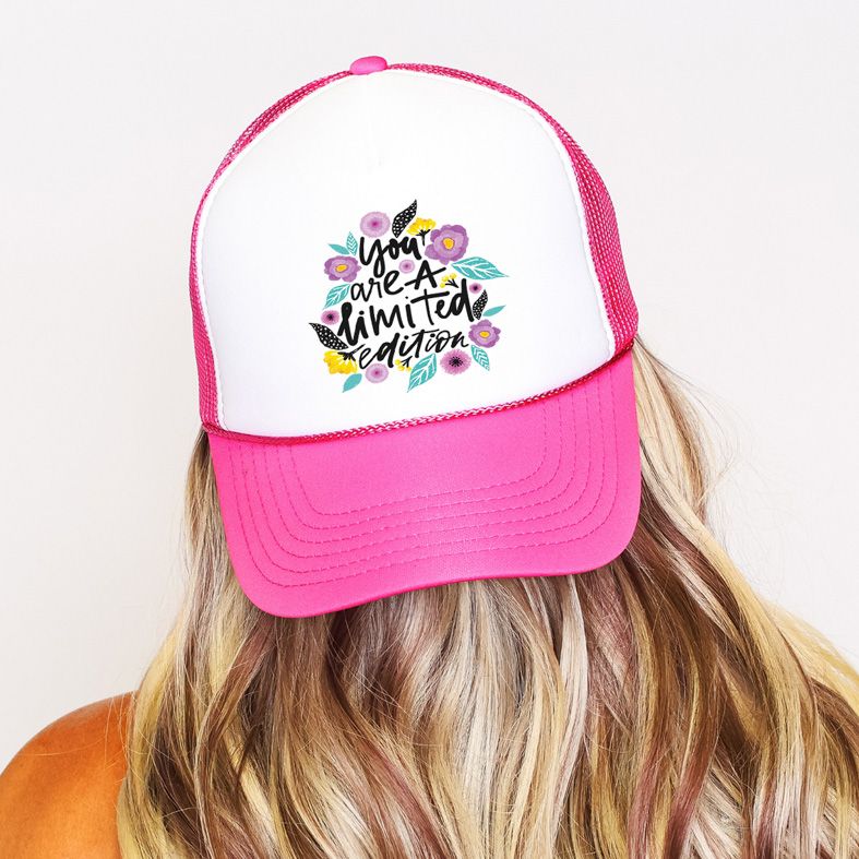 Limited Edition - Καπέλο Trucker MemoryBox - Ροζ