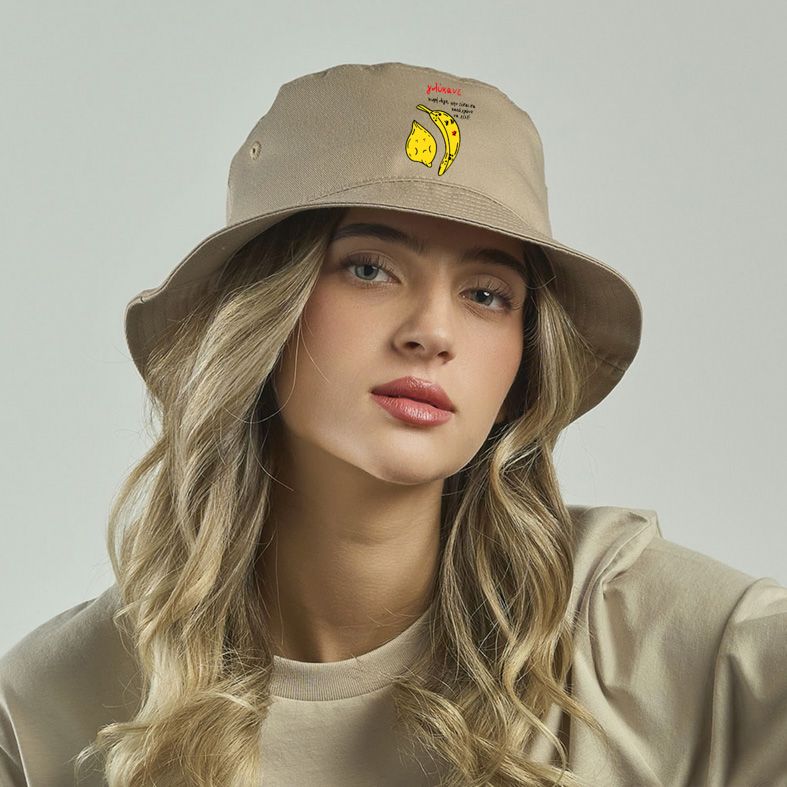 Γλύκανε μωρή λίγο - Καπέλο Bucket MemoryBox - Μπεζ