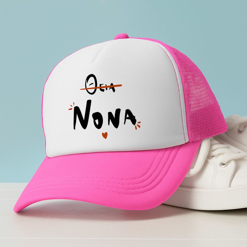 ΘΕΙΑ ΝΟΝΑ - Καπέλο Trucker MemoryBox - Ροζ