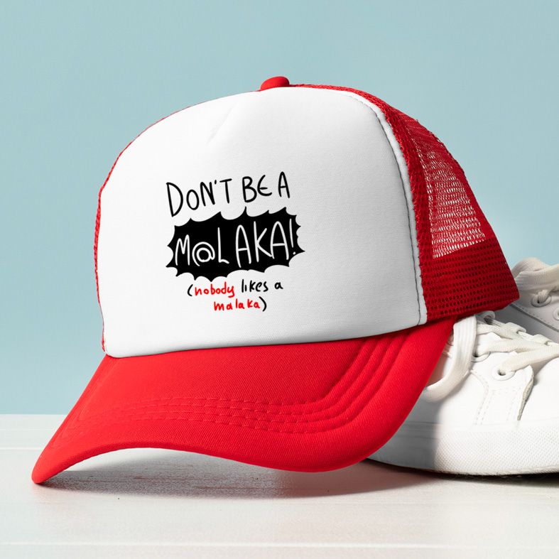 M@LAKA - Καπέλο Trucker MemoryBox - Κόκκινο