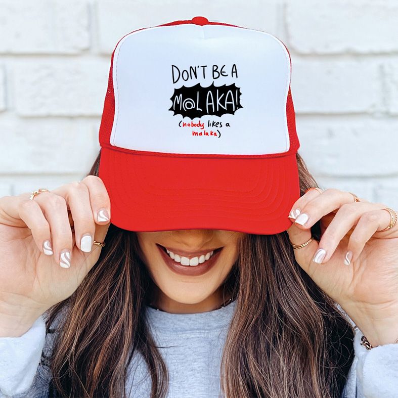 M@LAKA - Καπέλο Trucker MemoryBox - Κόκκινο