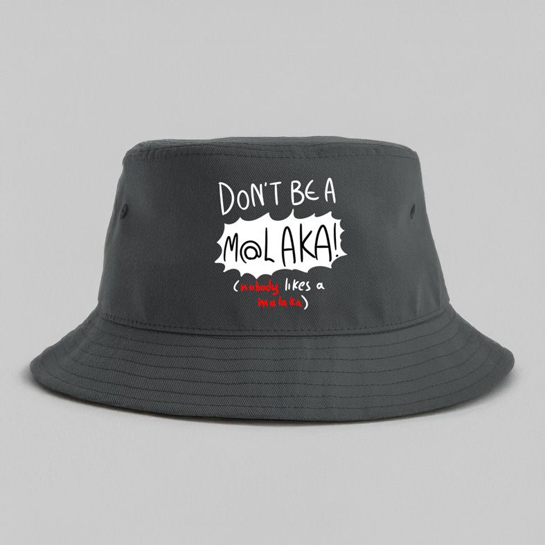 M@LAKA - Καπέλο Bucket MemoryBox - Γκρι