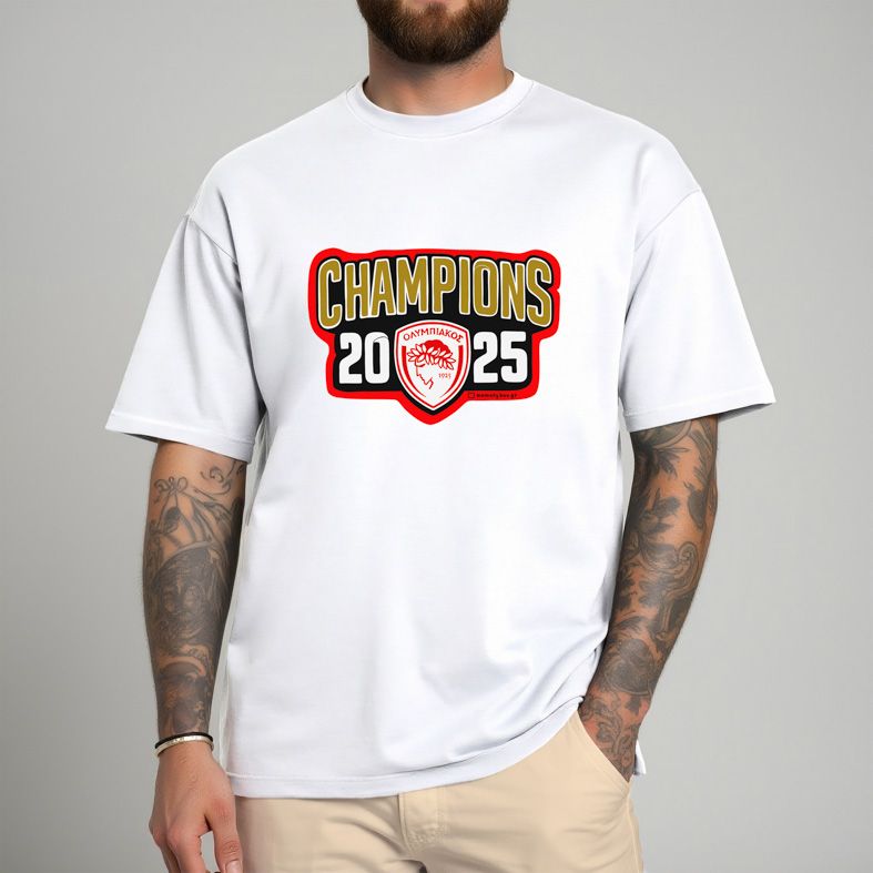 CHAMPIONS 2025 - Μπλούζα MemoryBox - Λευκό