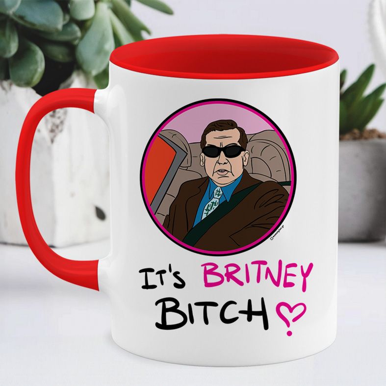 IT'S BRITNEY - Κούπα Cult Collection MemoryBox - Κόκκινο