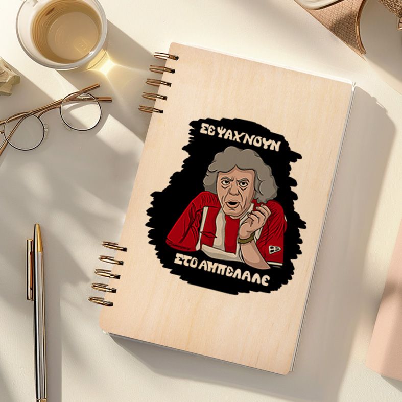 ΑΜΠΕΛΑΛΕ - Ξύλινο Ημερολόγιο Ατζέντα Cult Collection MemoryBox