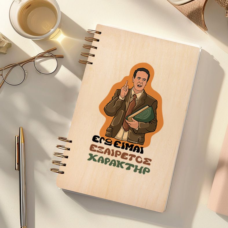 ΧΑΡΑΚΤΗΡ - Ξύλινο Ημερολόγιο Ατζέντα Cult Collection MemoryBox