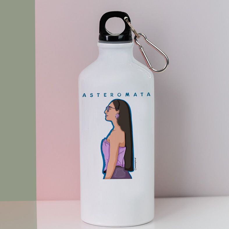 ASTEROMATA - Ποδηλατικό Μπουκάλι 600 ml Cult Collection MemoryBox - Λευκό