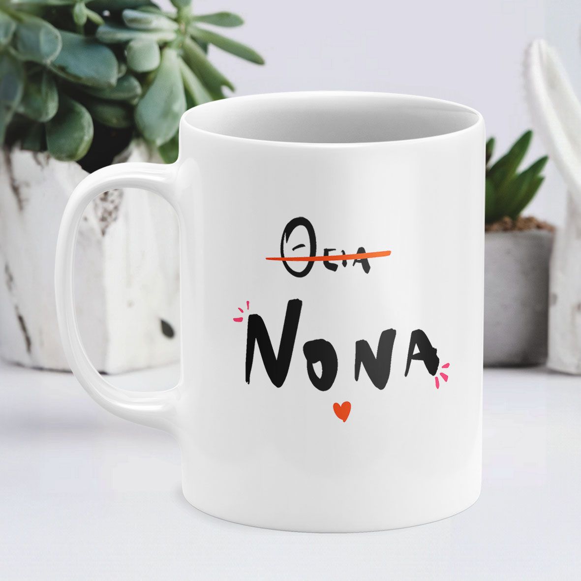 Θεία Νονά - Κούπα - Λευκό