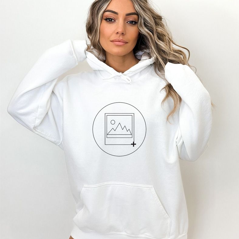 Γυναίκα Search - Hoodie - Λευκό