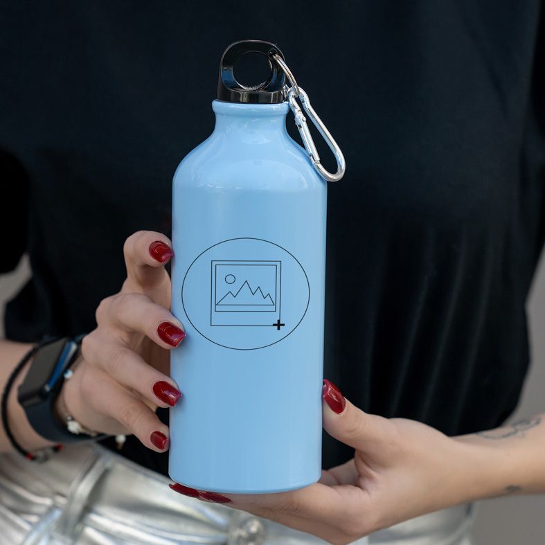 ΧΡΟΝΙΑ ΠΟΛΛΑ - Ποδηλατικό Μπουκάλι 600 ml - Γαλάζιο