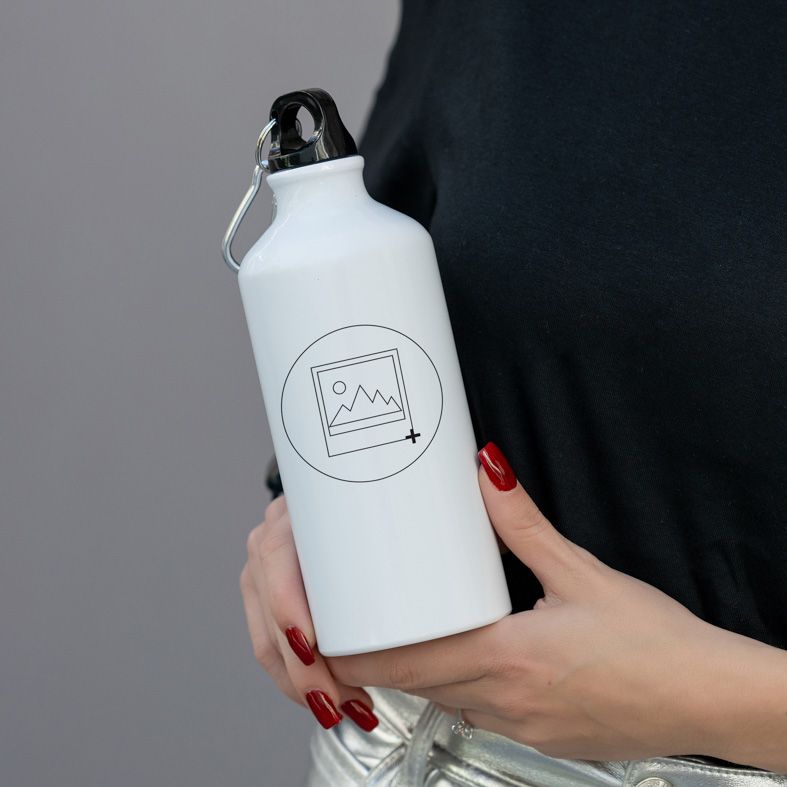 ΧΡΟΝΙΑ ΠΟΛΛΑ - Ποδηλατικό Μπουκάλι 600 ml - Λευκό