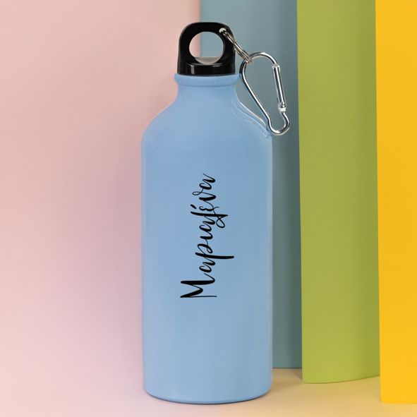 Name || - Ποδηλατικό Μπουκάλι 600 ml - Γαλάζιο