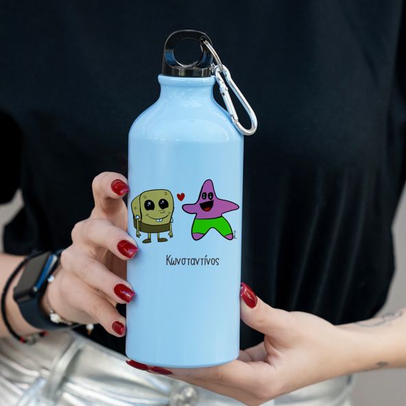 Best Friends - Ποδηλατικό Μπουκάλι 600 ml - Γαλάζιο