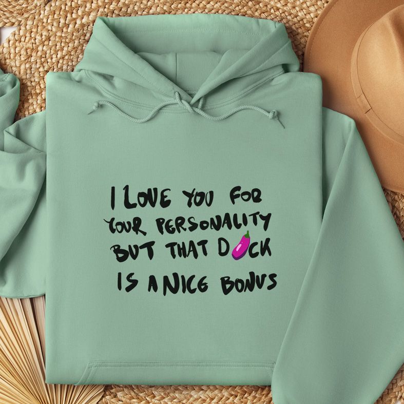 I Love you for you Personality  - Φούτερ - Μέντα