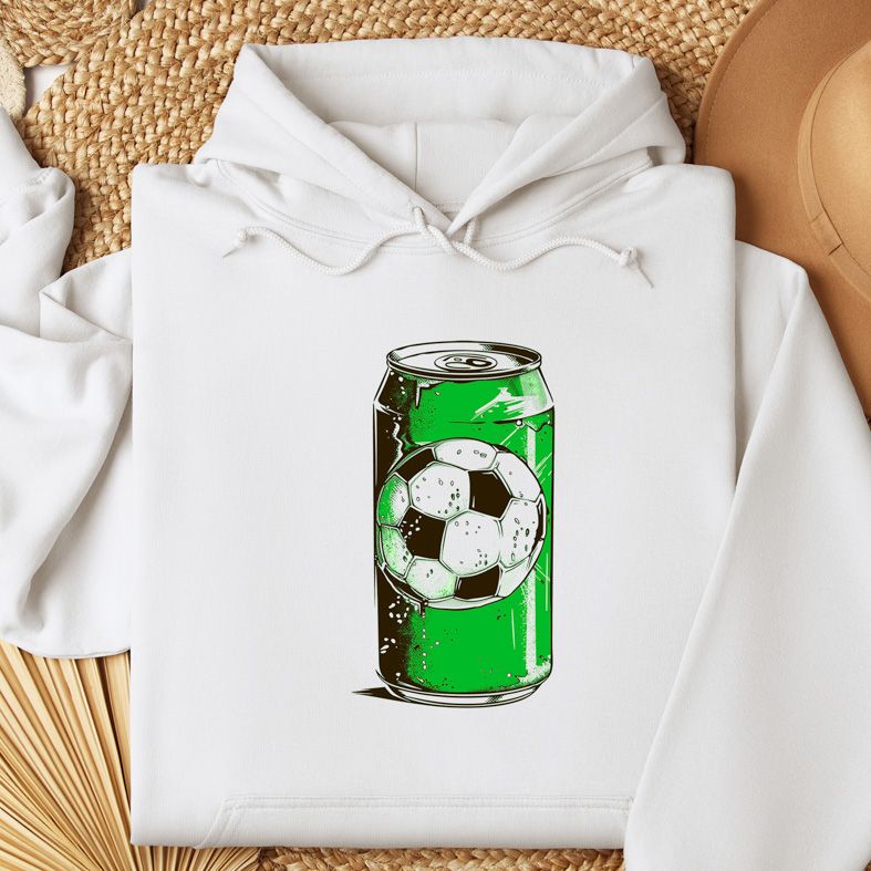 Σχέδιο Ποδοσφαίρου II- Φούτερ - Λευκό