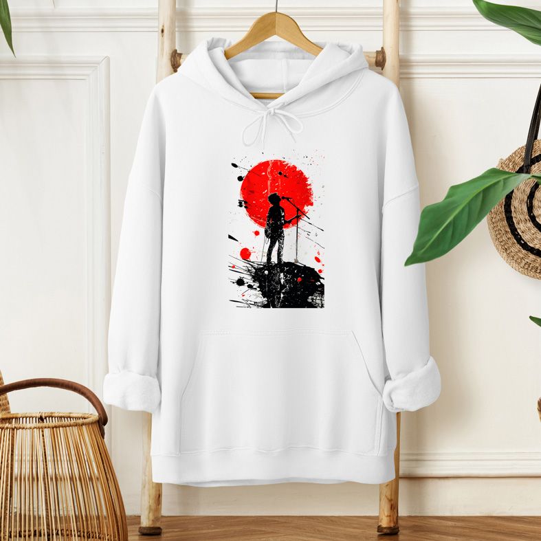 Singer - Φούτερ - Λευκό