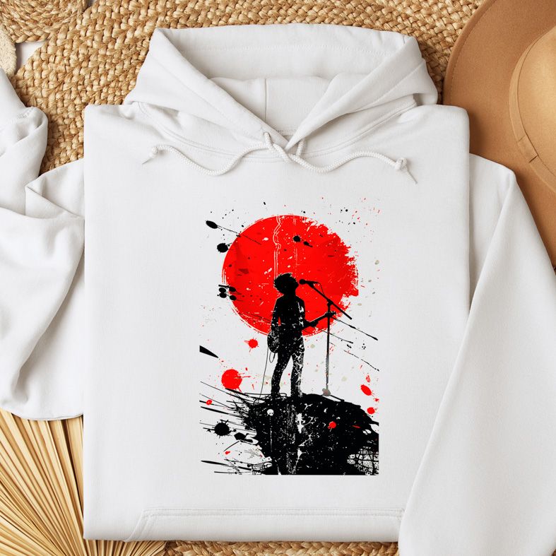 Singer - Φούτερ - Λευκό