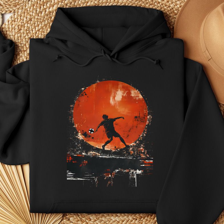 Football Player - Φούτερ - Μαύρο