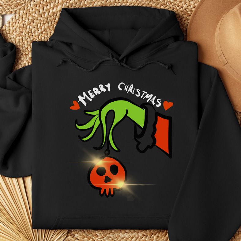 MERRY CHRISTMAS - Φούτερ - Μαύρο