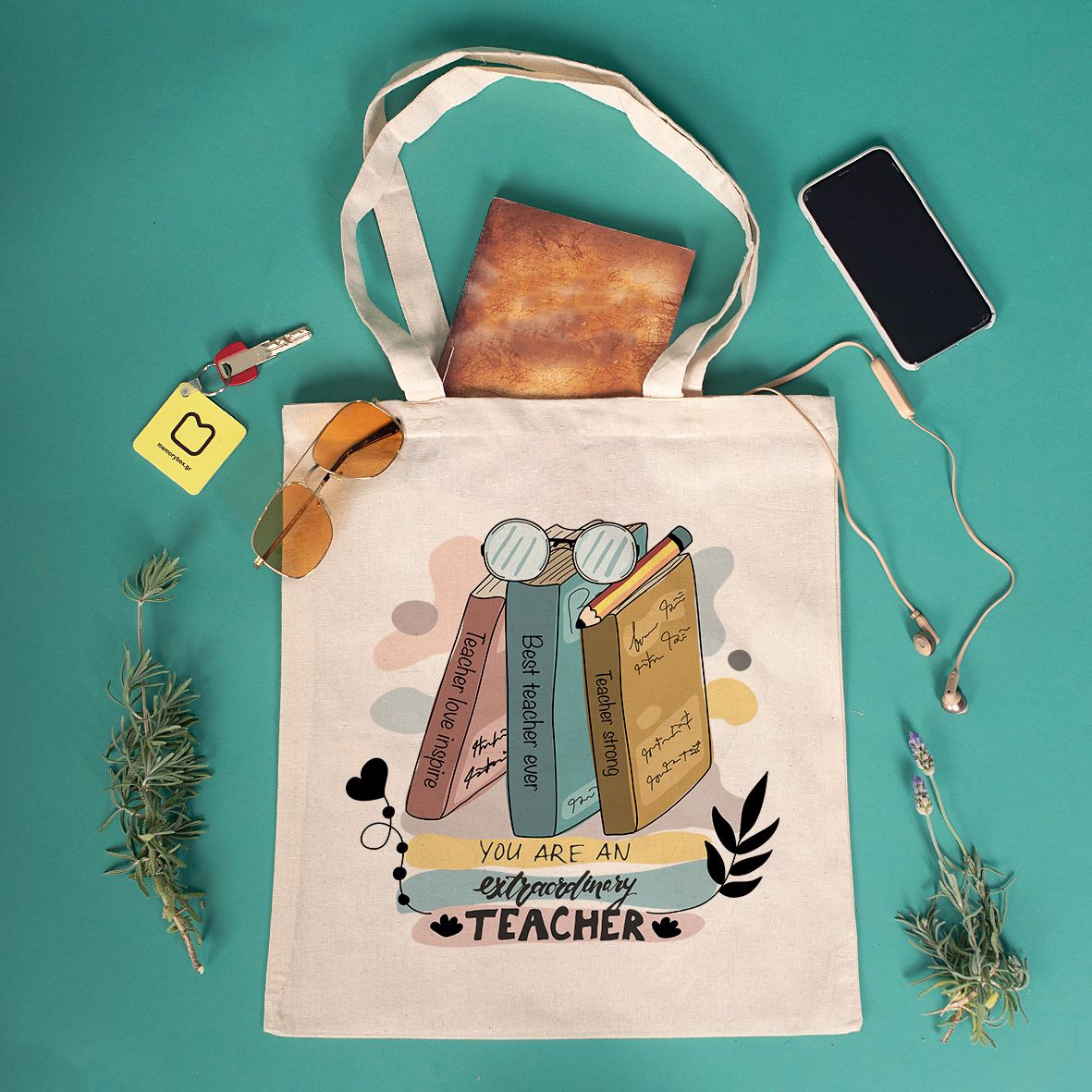 Extraordinary Teacher - Πάνινη Τσάντα - Λευκό