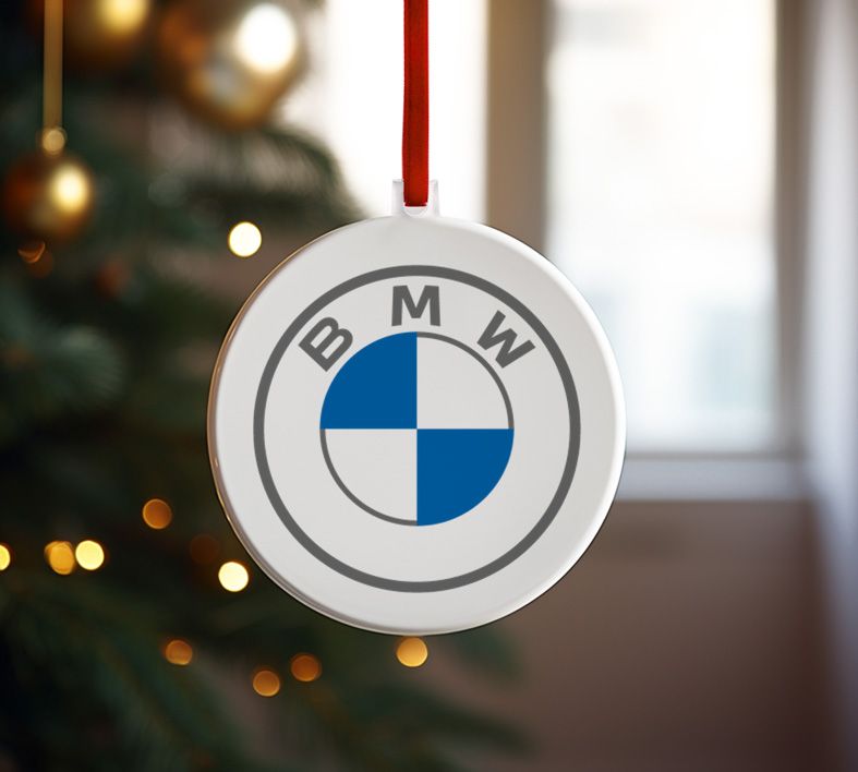 Aκρυλικό στολίδι Photo theme Χ - Χριστουγεννιάτικο Στολίδι Plexiglass 3D- MemoryBox